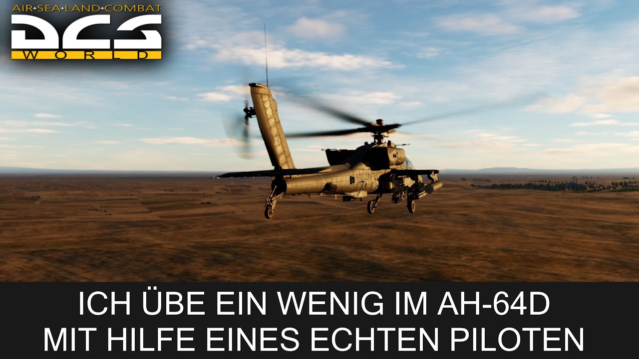 AH-64D - Ich übe ein wenig zusammen mit einem echten Piloten ★ DCS World