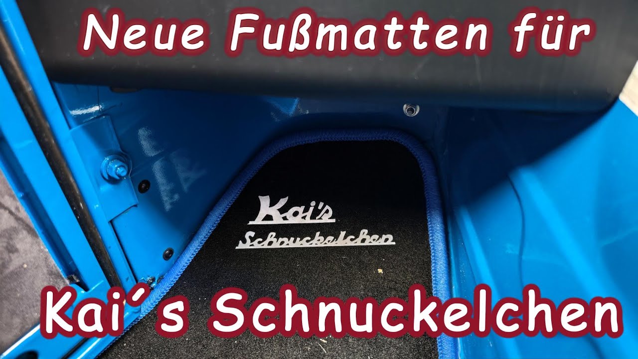 Ape 50 neue Fußmatten