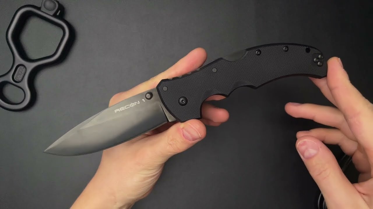 Cold Steel Recon 1 &ndash; potężny folder z blokadą nie do zdarcia