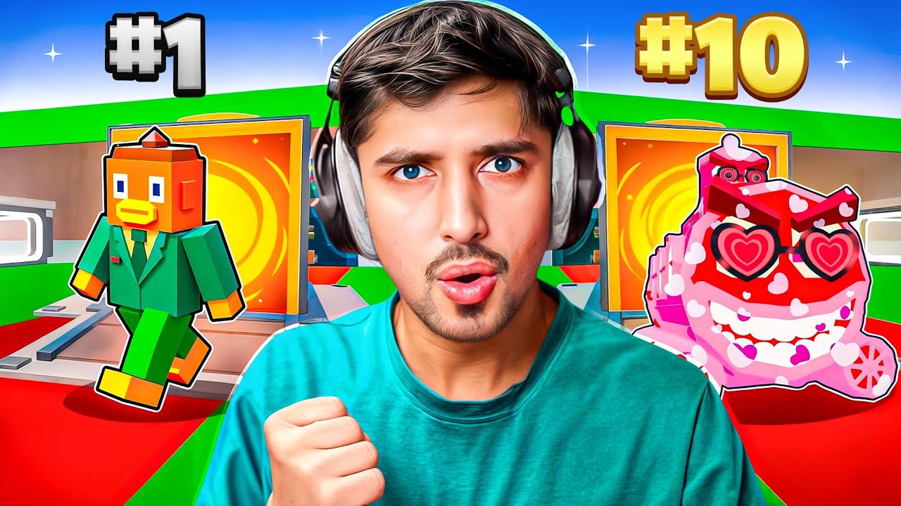 ايش يصير لو خلطنا 10 خلطات ورا بعض داخل المكينة !! ما تصدقون اللي طلع لي🔥🤑 ماب السرقة #1