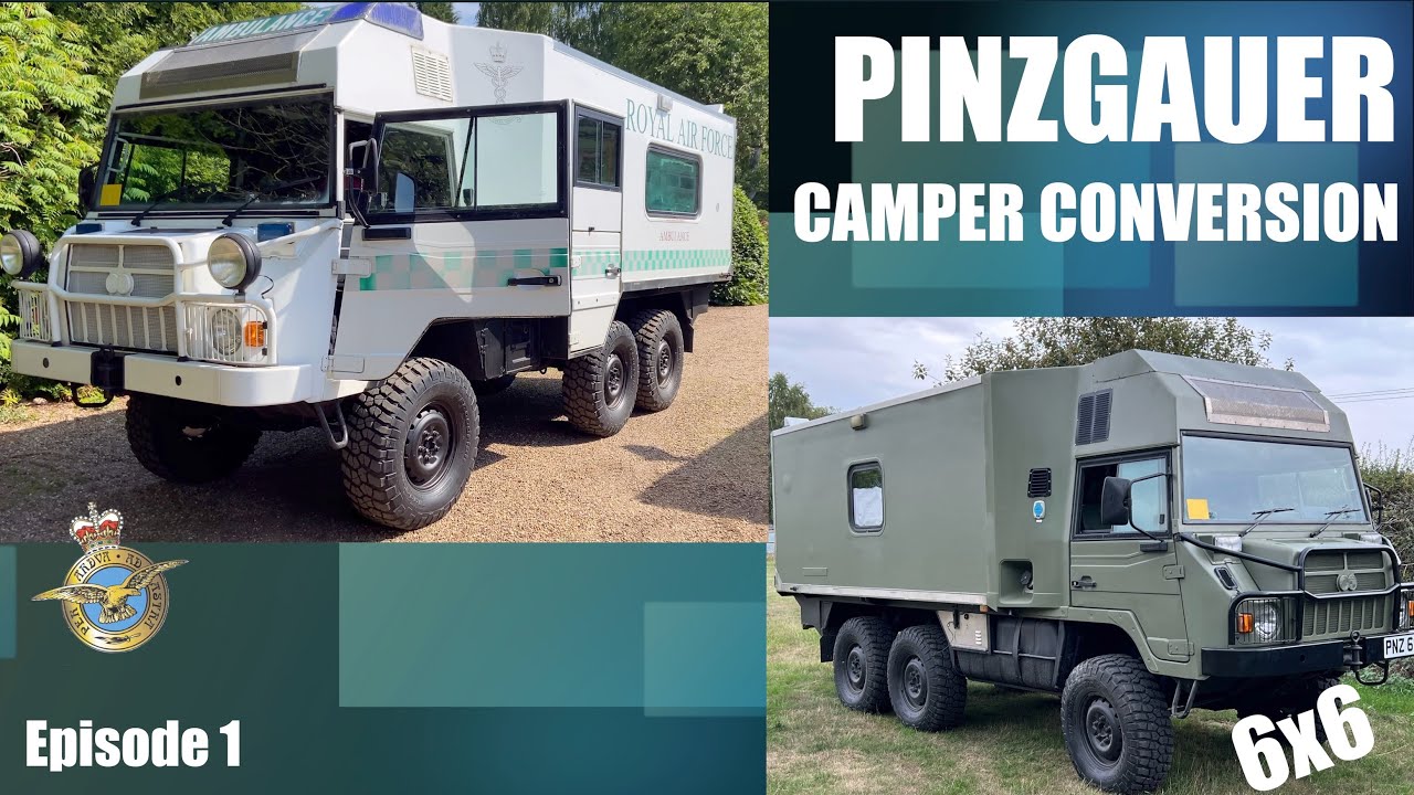 Pinzgauer Ambulance Camper Conversion - ep 1 (Stripping out)