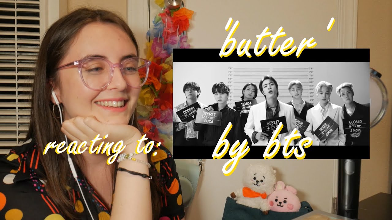bts 'butter' reaction video 💛 방탄소년단 💜