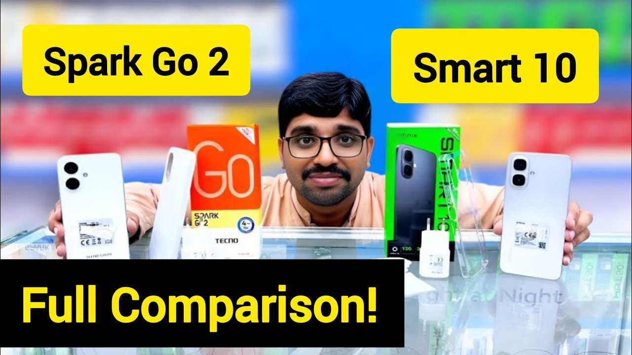 Tecno Spark Go 2 vs Infinix Smart 10 | Full Comparison | brothermobile3020 