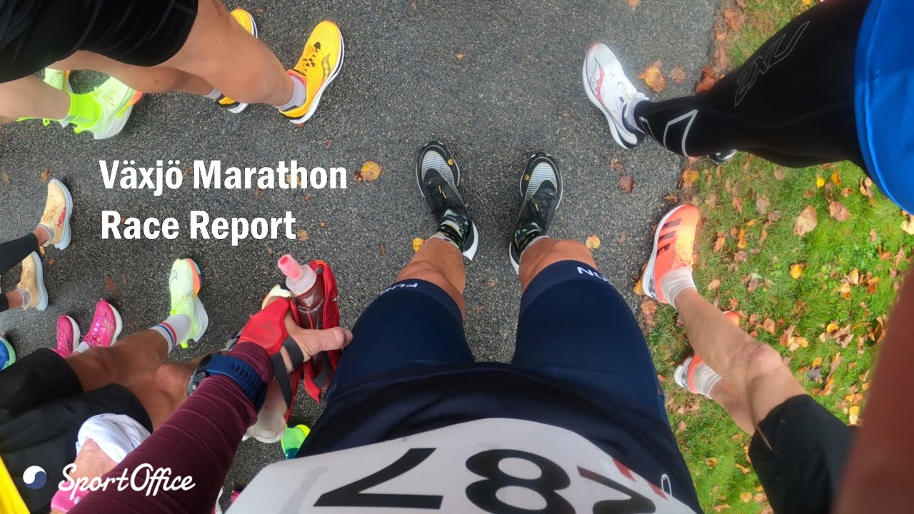 Växjö marathon 2022 Magnus Race Report Vlogg