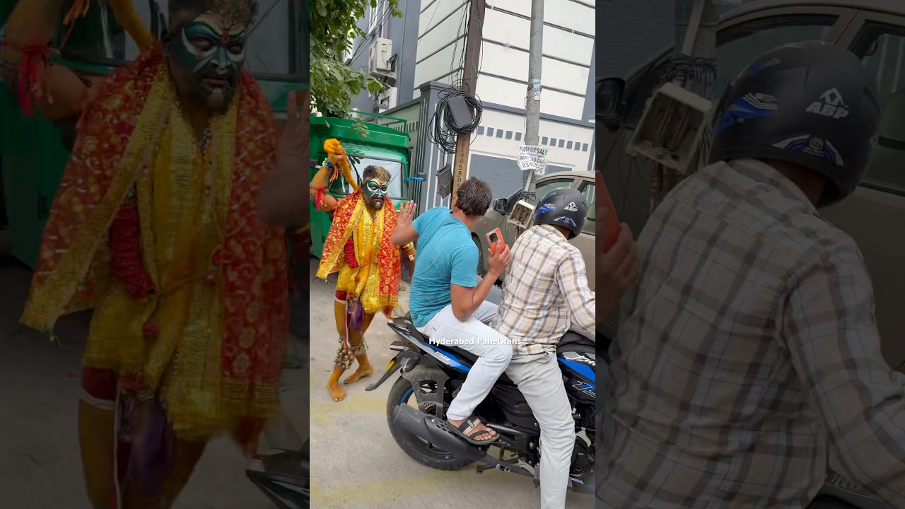 🤣👌Potharaju beating Bonalu festival 2025 #ytshorts #viralvideo #potharajubeating #ytshorts #viral