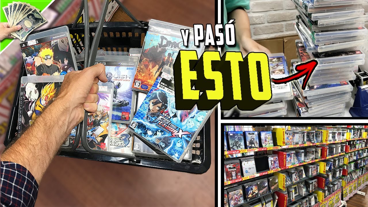 ¿Cuántos JUEGOS de PS3 COMPRARÉ con $100 en JAPÓN? | ENCONTRÉ un OUTLET!!😱