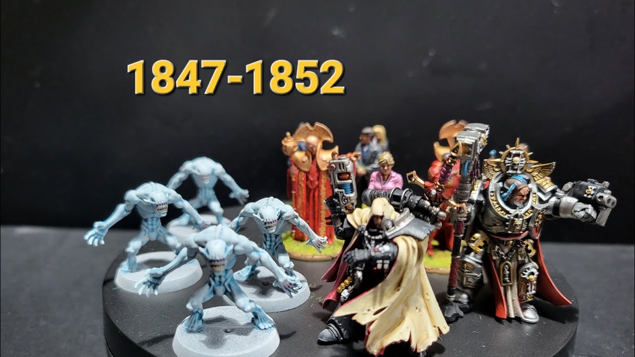 Hobby Streak Days 1847-1852 Finishing the comissions!