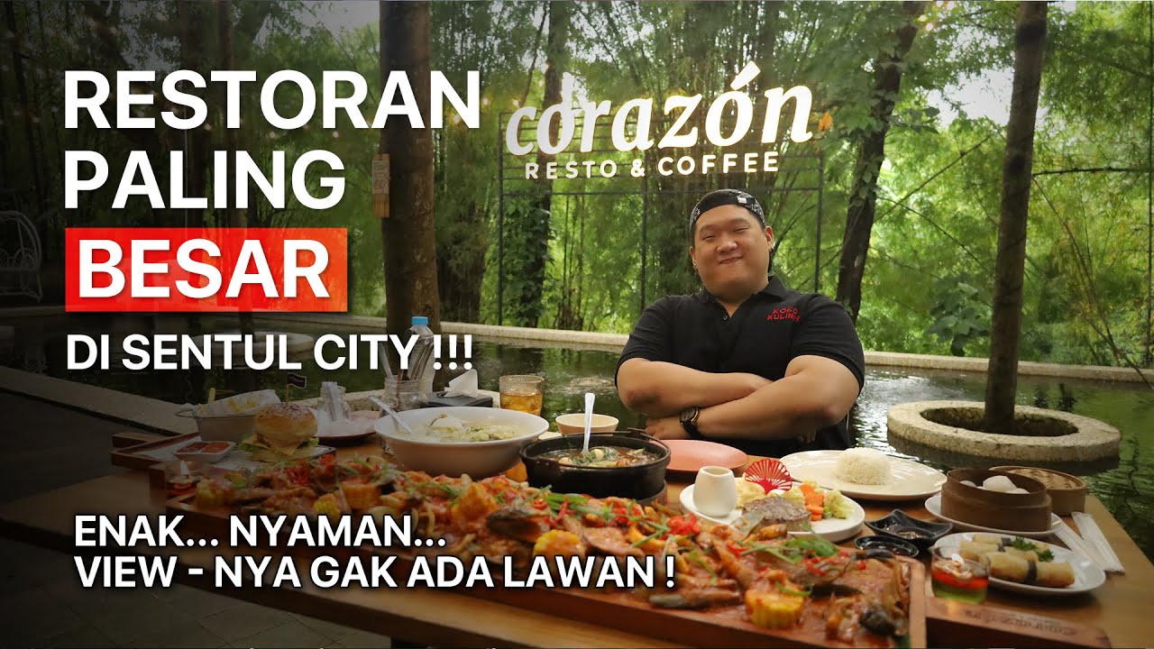 MENAKJUBKAN !!! RESTORAN PALING BESAR DI SENTUL CITY VIEWNYA BIKIN GAK MAU PULANG !!!
