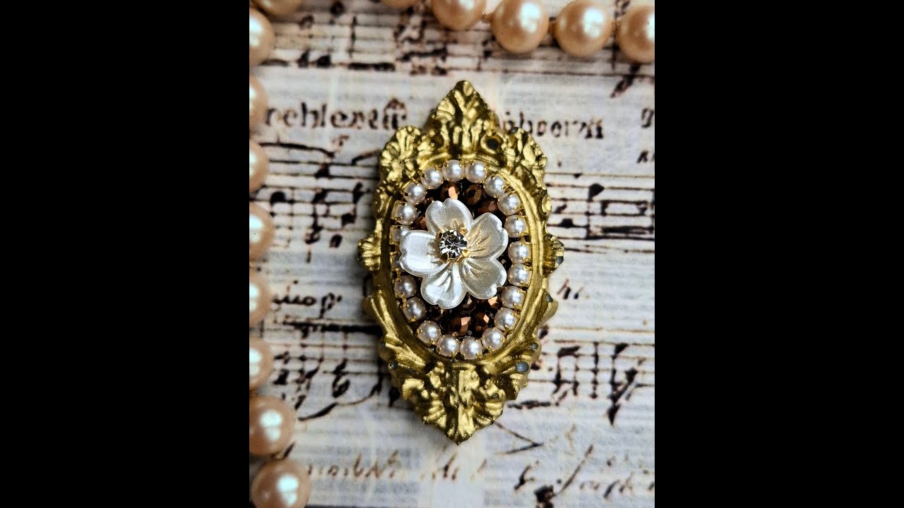 Anleitung kleine Miniatur Medaillons - Instructions for small miniature medallions