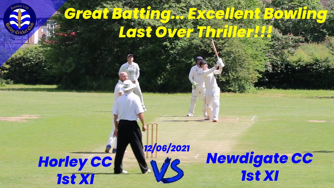 This Has It All... What A Belter! Fullers Premiership Cricket Highlights! Horley CC vs Newdigate CC