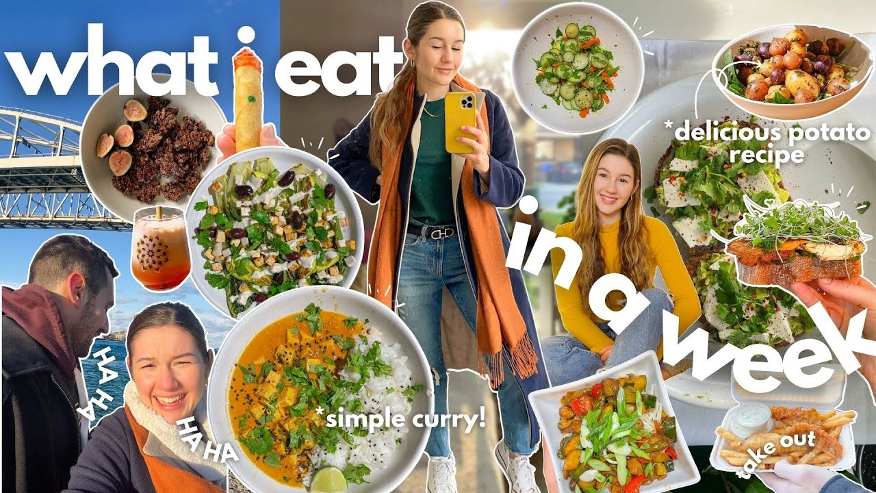 что я ем за неделю! - поход за продуктами - (веганское + простое + полезное)