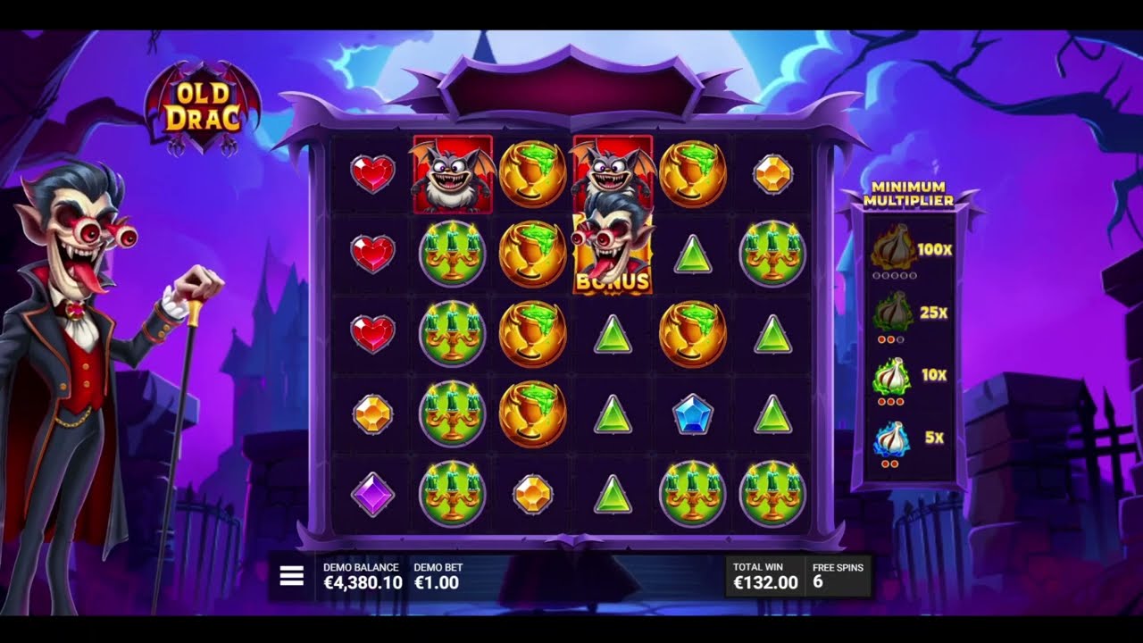 Backseat Gaming - Old Drac｜Free Game｜Minimun Multiplier｜Collect Scatter｜Multiplier Upgrade