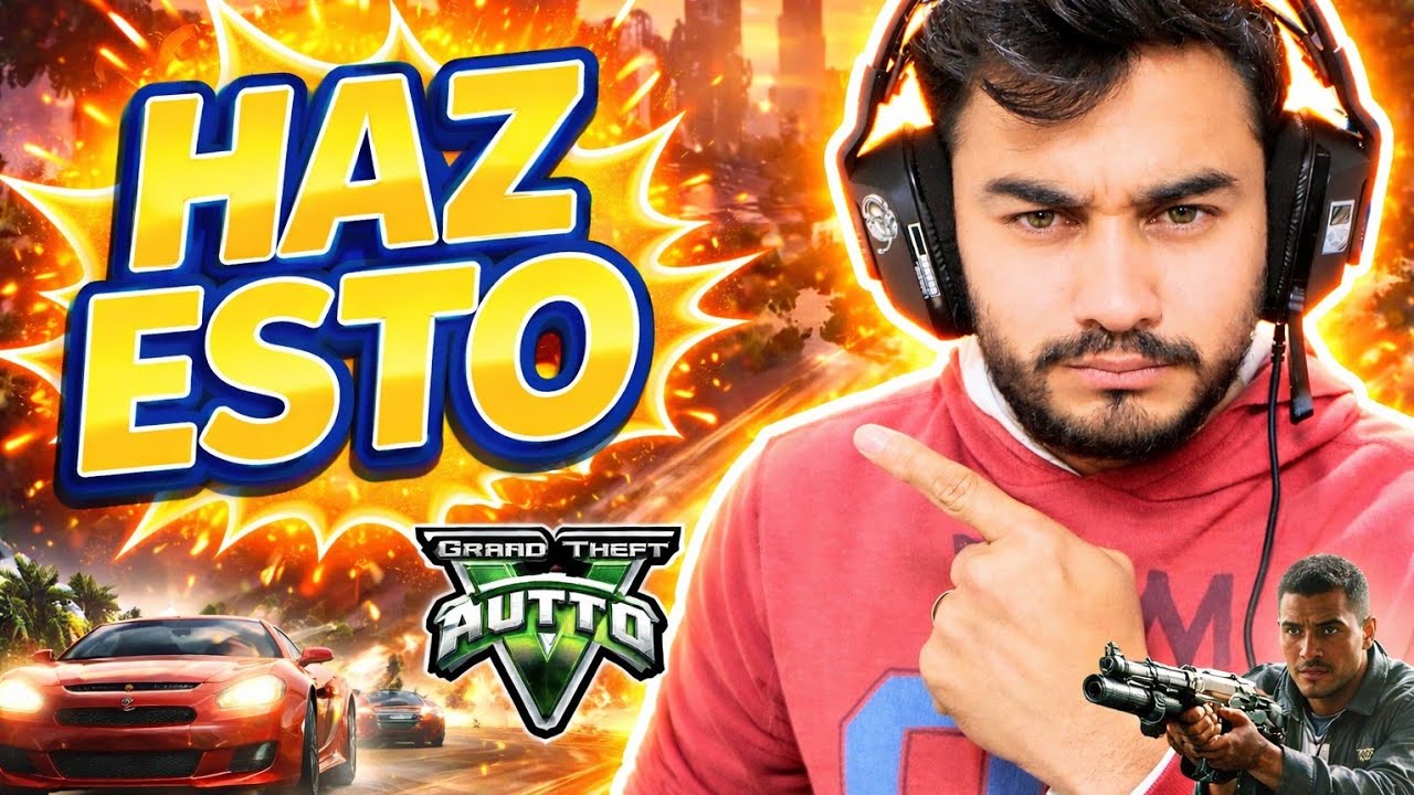 Haz ESTO 👇😨 en GTA5 SI estas ABURRIDO ‼️