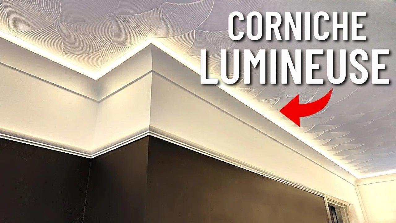 Crée ta corniche LED et cimaise à petit prix !