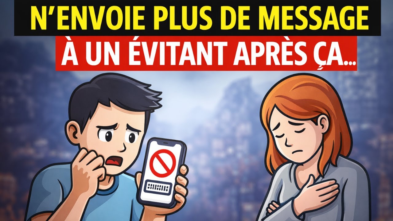 N’ENVOIE PLUS DE MESSAGE À UN ÉVITANT APRÈS ÇA ET VOIR QUAND IL RESSENT VRAIMENT LA RUPTURE