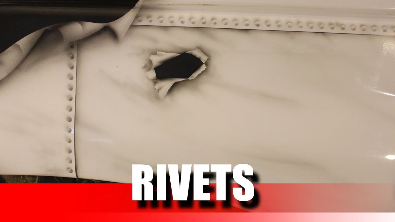 How to airbrush rivets