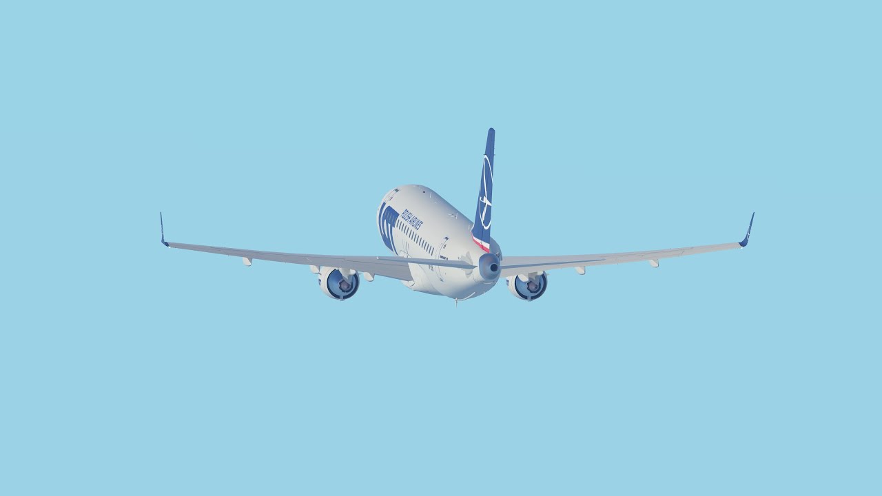 LOT Polish Airlines Embraer E175 takeoff WAW/EPWA RWY 29 (Infinite Flight)