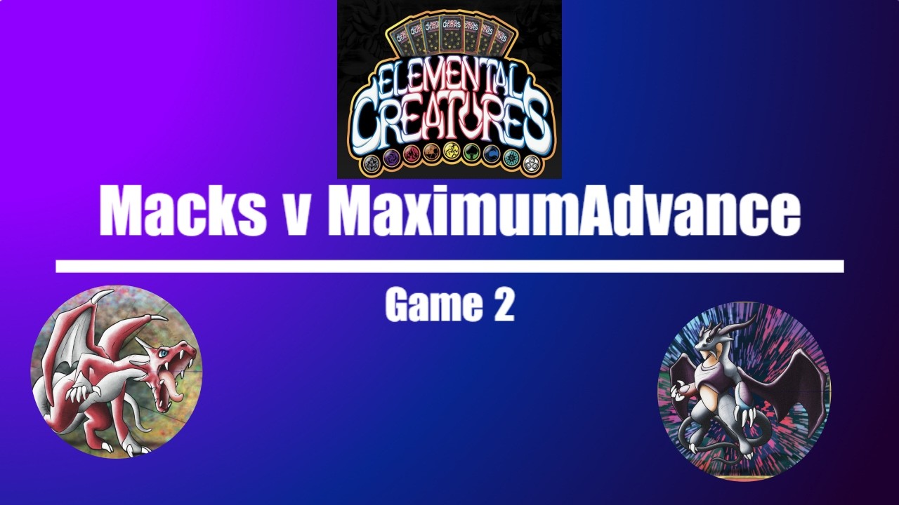 Elemental Creatures Gameplay! Macks vs MaximumAdvance Game 2