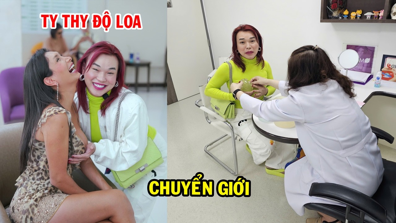 Ty Thy qua Thái độ loa để ăn Tết - Ty Thy Vlog Gỏi đu đủ