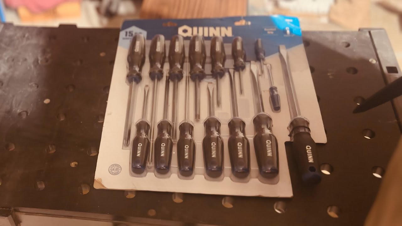 Harbor freight Quinn screwdriver set ￼