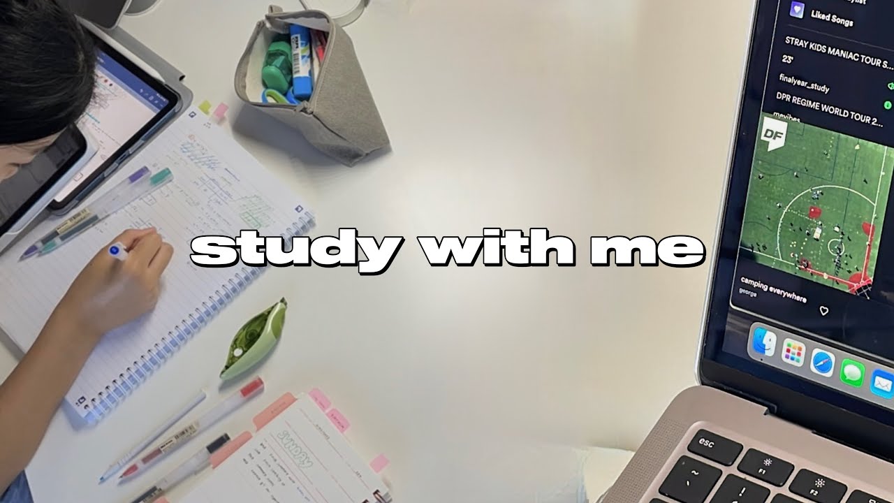 s4 vlog🙇🏻‍♀️a collection of my studying logs - study with me!