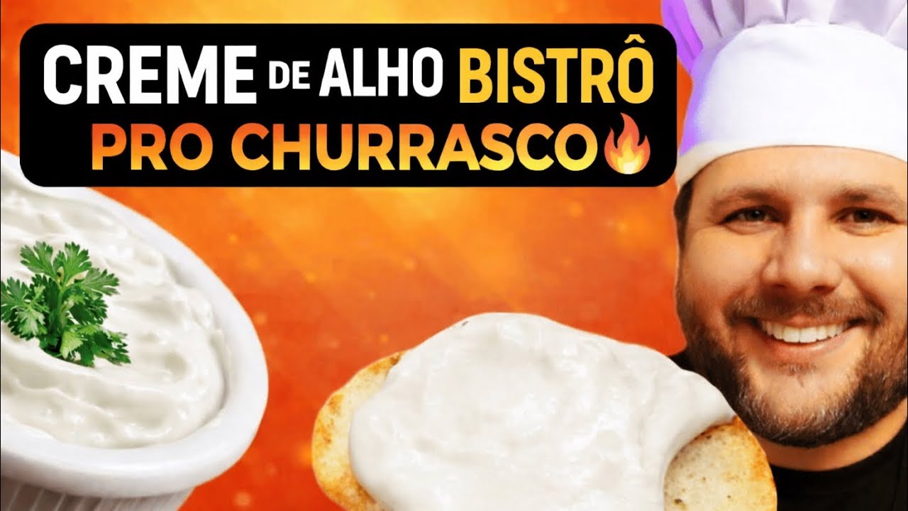 ✨👉🏻 CREME DE ALHO CREMOSO RECEITA PERFEITO PARA SEU CHURRASCO 🧄🔥