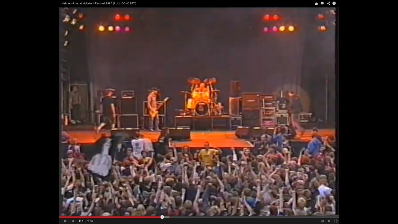 Helmet - Live at Hultsfred Festival 1997