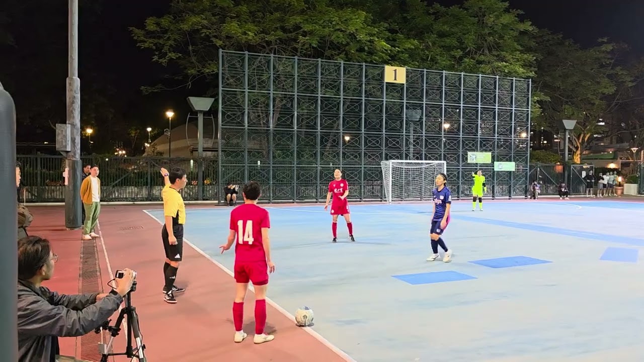 20260312 賽馬會女子五人足球聯賽  傑志 vs 健力寶   上半場