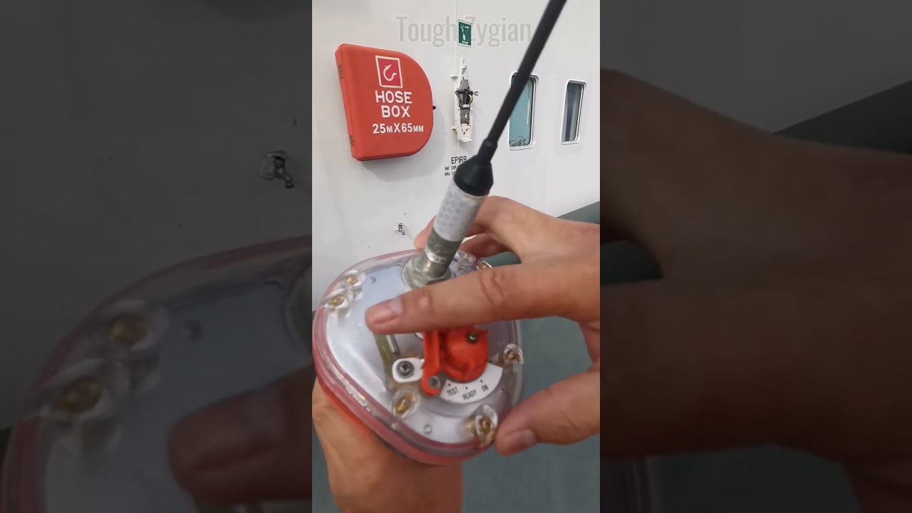 EPIRB | Correct way of testing out EPIRB onboard