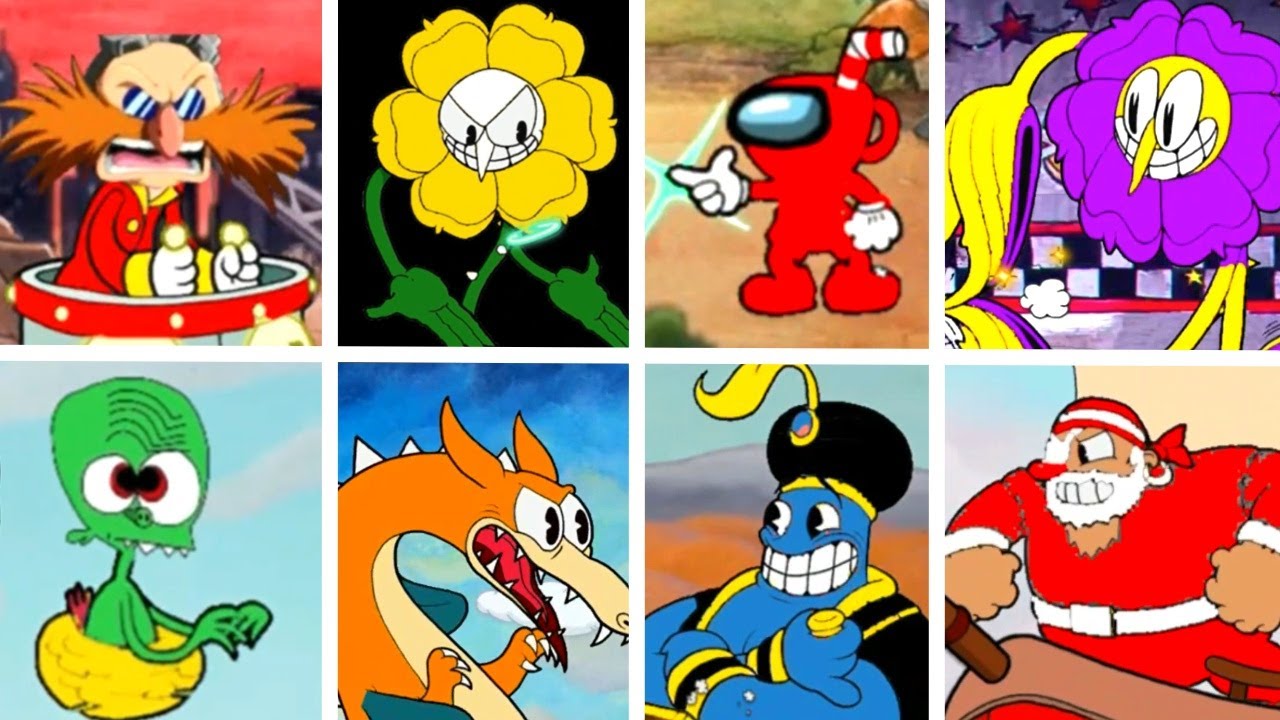 Top 10 Cuphead Crossover Modded Bosses Inspired By Other Games