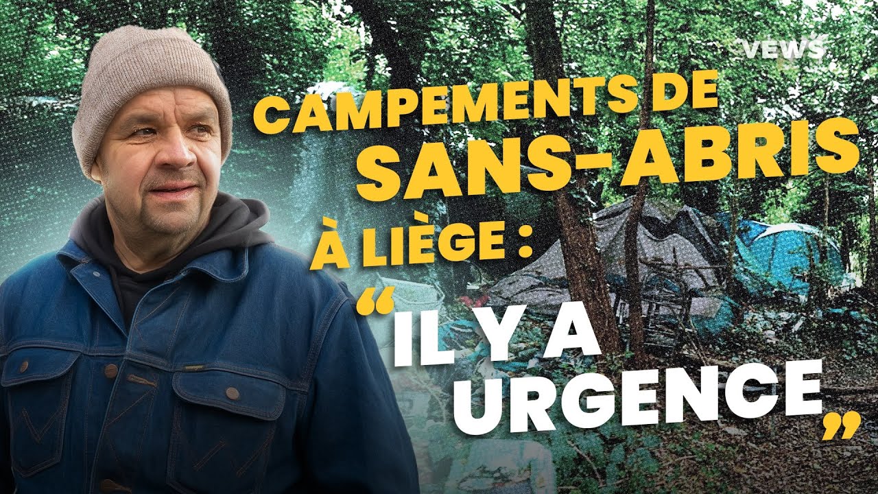 Campements de personnes sans-abri à Liège : l’habitat léger est-il la solution ?