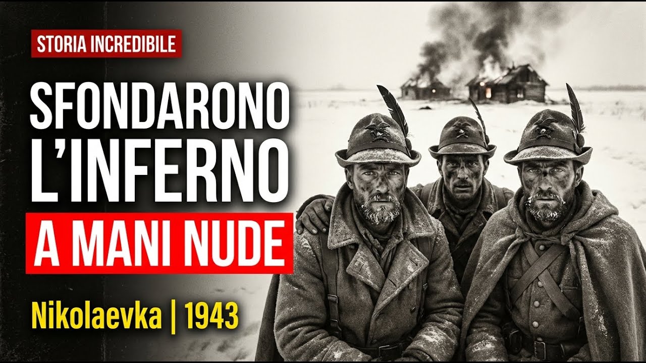 A -38°C Senza Armi: Come 10.000 Alpini Sfondarono l'Accerchiamento Russo