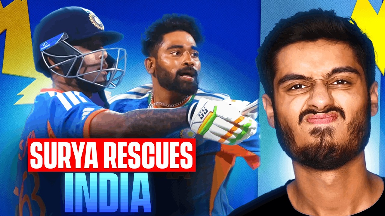 SURYA Rescues India From Humiliation Against USA! | India Batting Collapse!😡😡 | ICC T20 WC 2026