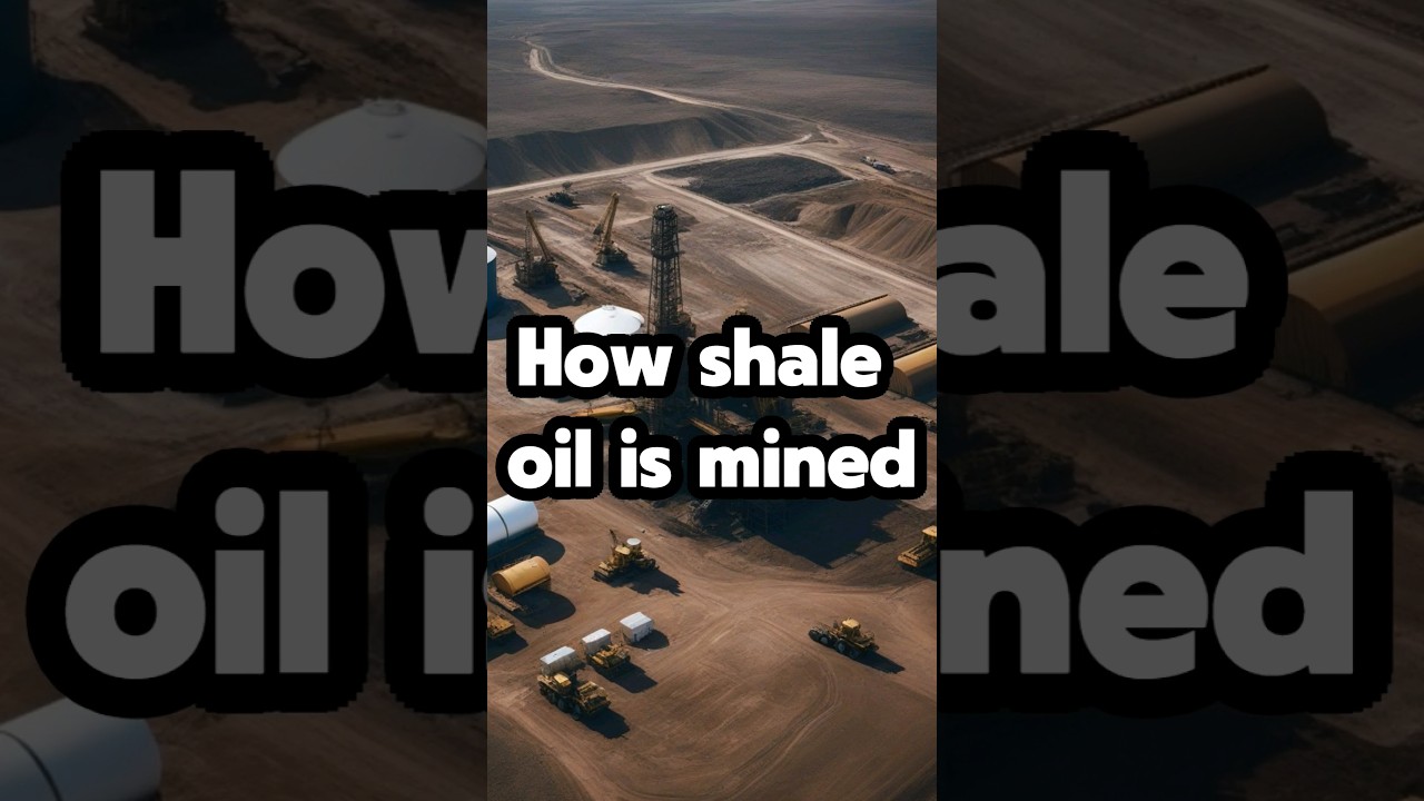 How Shale Oil(Gas) mined #shorts