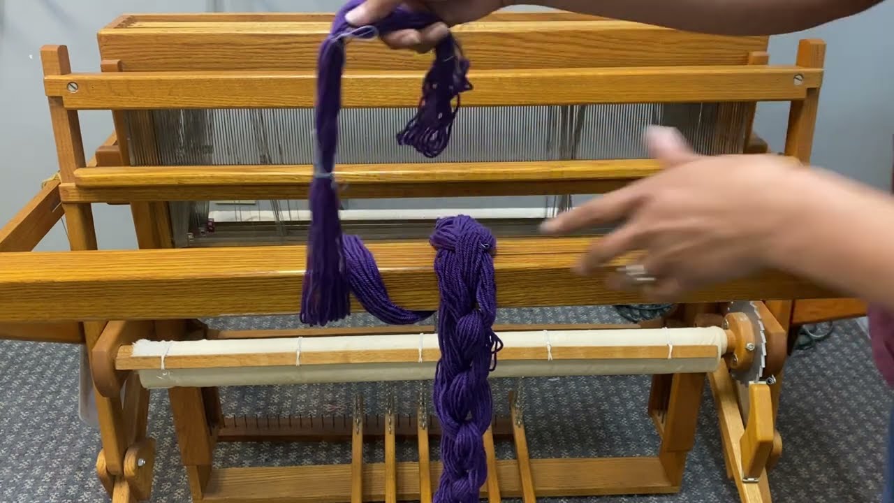 Floor Loom: Back to Front Warping