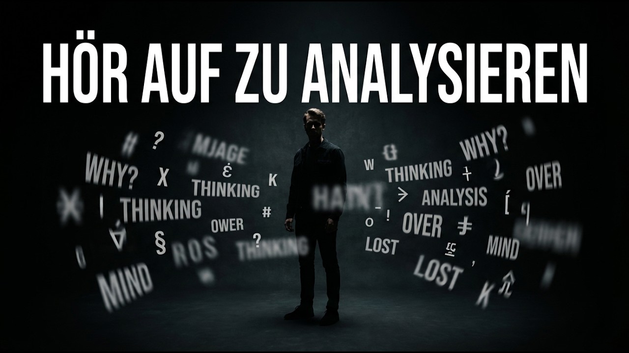 Warum das Analysieren deiner Gedanken dich nicht befreit