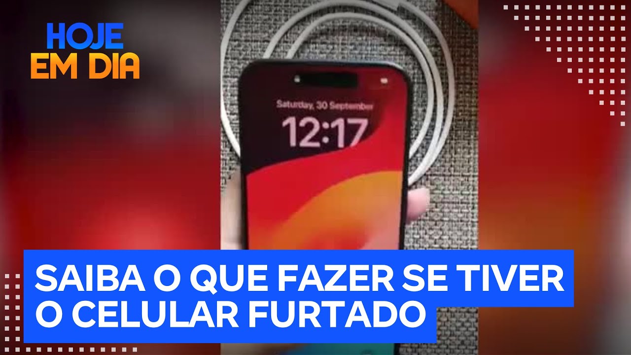 Saiba o que fazer caso você tenha o telefone celular furtado ou roubado