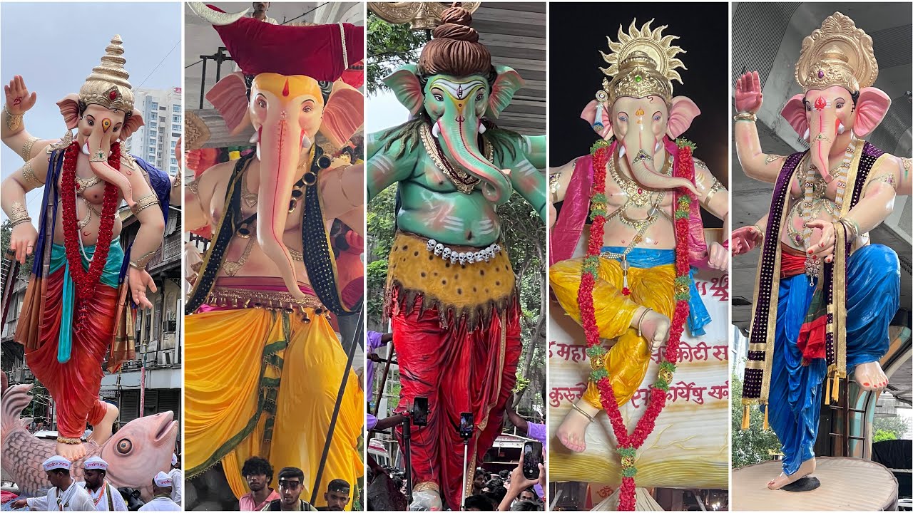 Mumbai’s Biggest Ganpati Maha Aagman Sohala 2025😱NEVER SEEN BEFORE | Mumbai Ganpati Aagman 2025