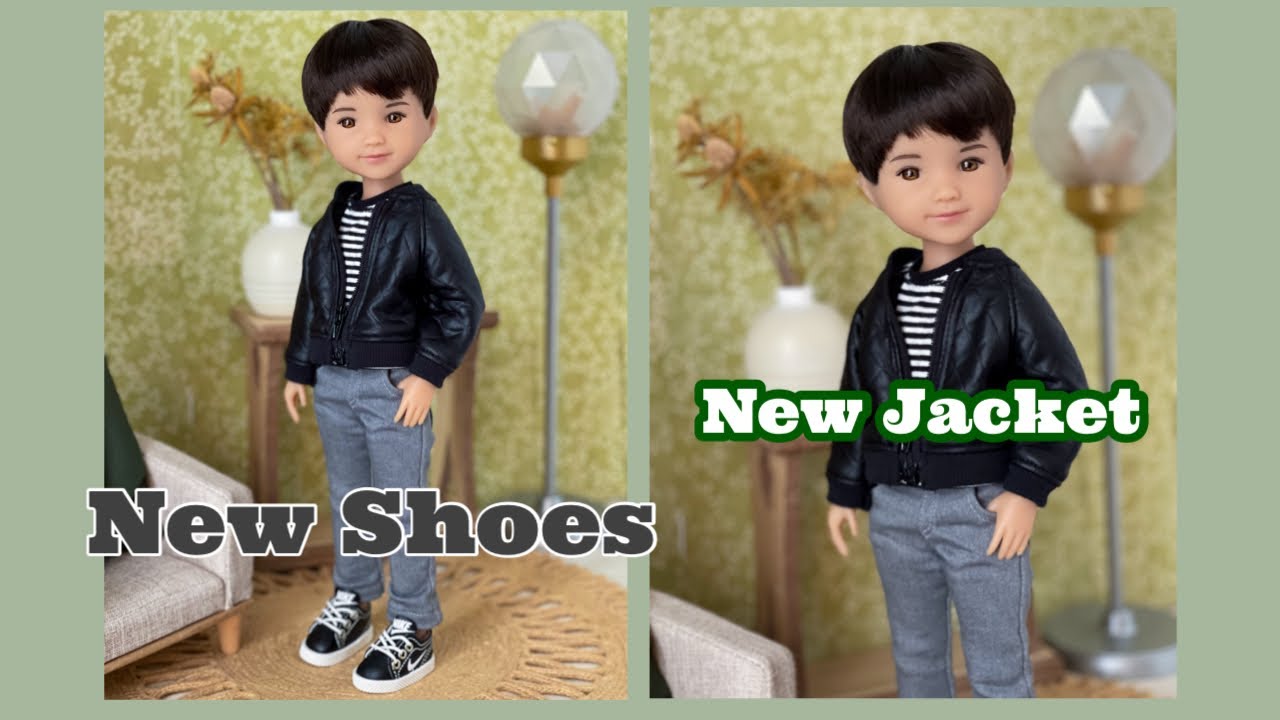 Dress my rrff doll with new etsy jacket & shoes