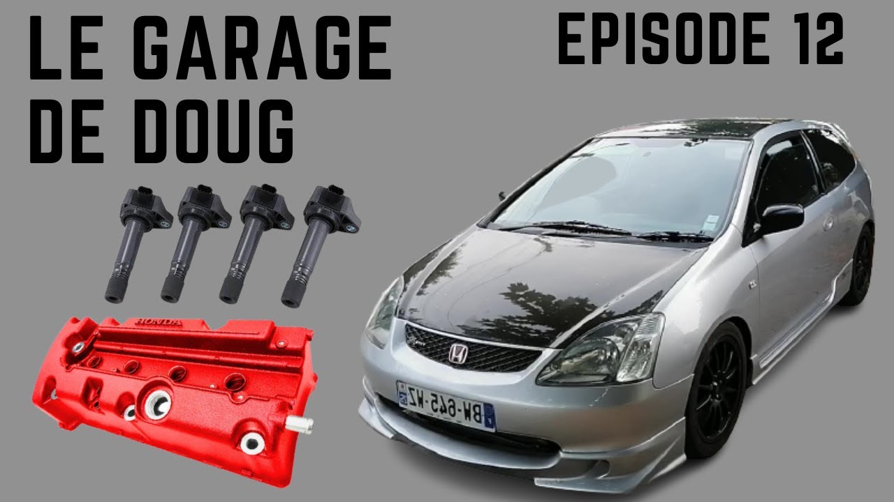 comment changer JOINT CACHE CULBUTEUR + BOBINE honda EP3