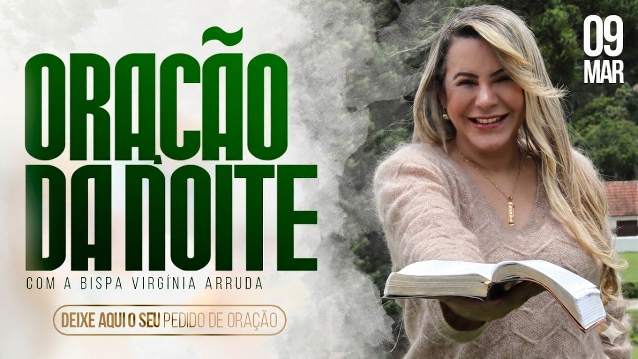 ORAÇÃO DA NOITE | BISPA VIRGINIA ARRUDA