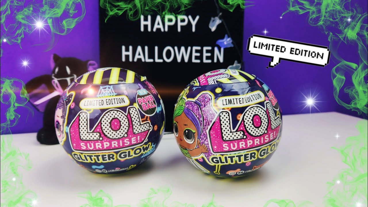 NEW L.O.L Surprise Halloween  Glitter Glow 2022 Limited Edition 🎃