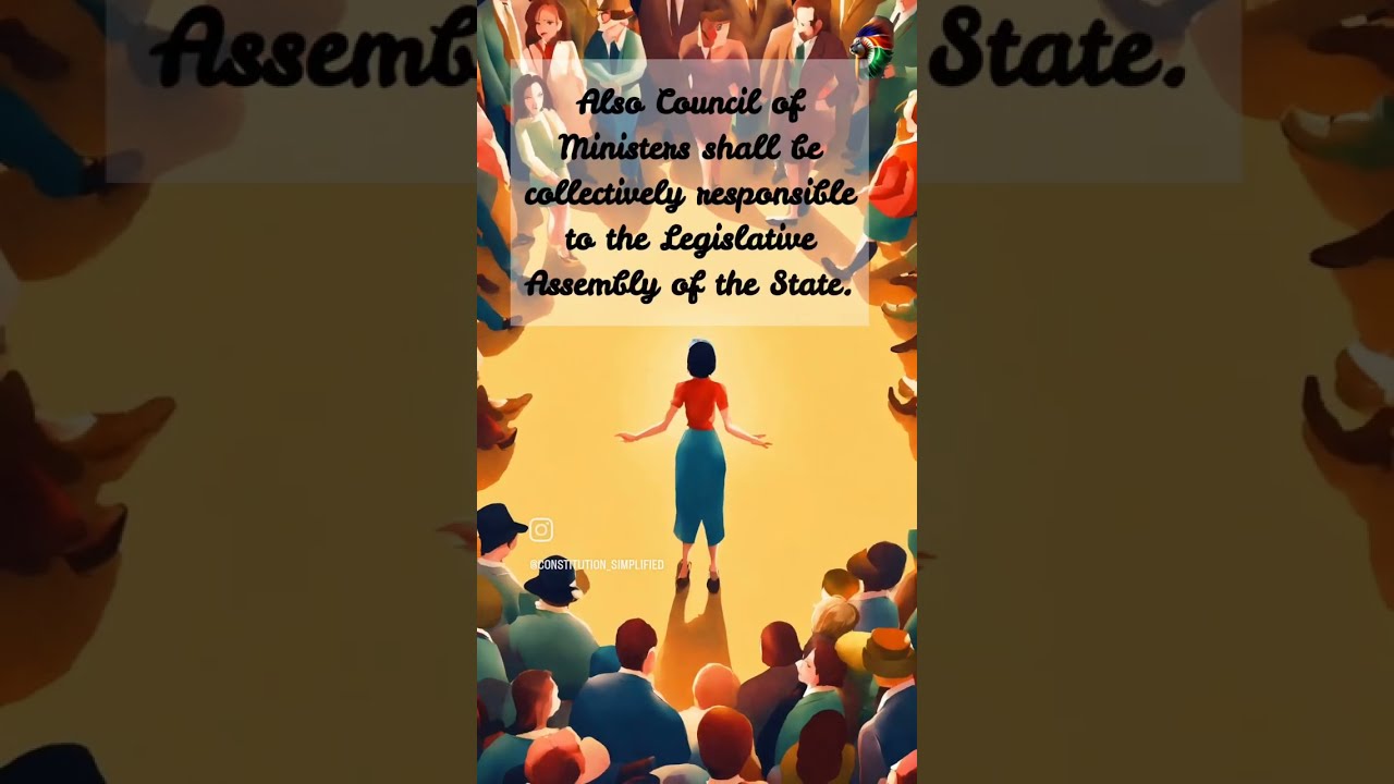 Article 164 : Council of minister headed by Chief Minister