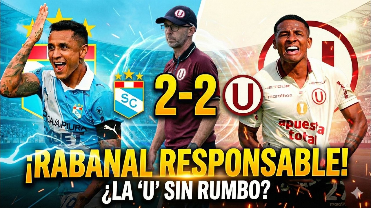 RABANAL EN LA MIRA: LOS ERRORES QUE LE COSTARON EL TRIUNFO A LA ‘U’ CONTRA CRISTAL