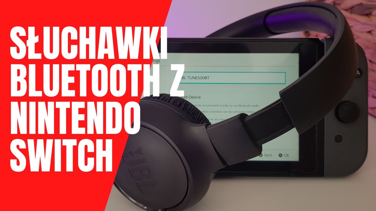 Bezprzewodowe słuchawki Bluetooth z Nintendo Switch. Bez adaptera!
