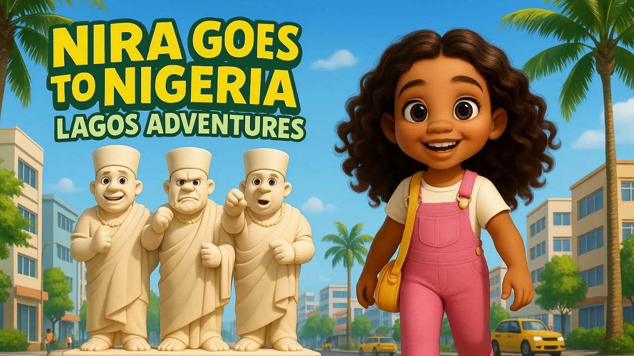 Nira Goes to Nigeria 🇳🇬 Exploring Lagos | Fun 3D Cartoon | Learn About Nigeria's Biggest City