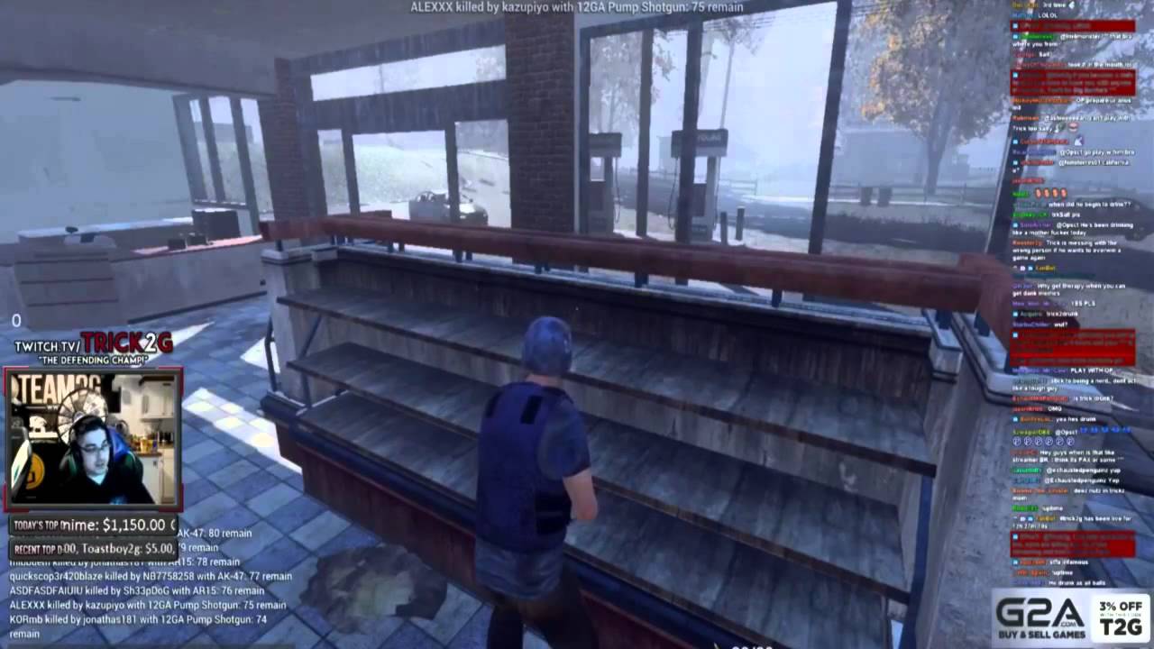 Trick2g's Taxi Doing a great job H1Z1