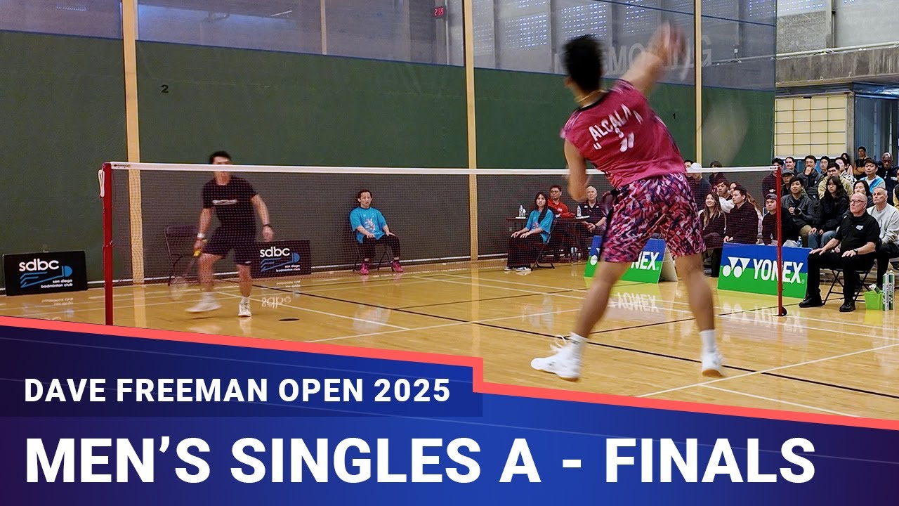 Dave Freeman Open 2025 | MS A | Finals | Mark Shelley Alcala vs Fajari Yanto