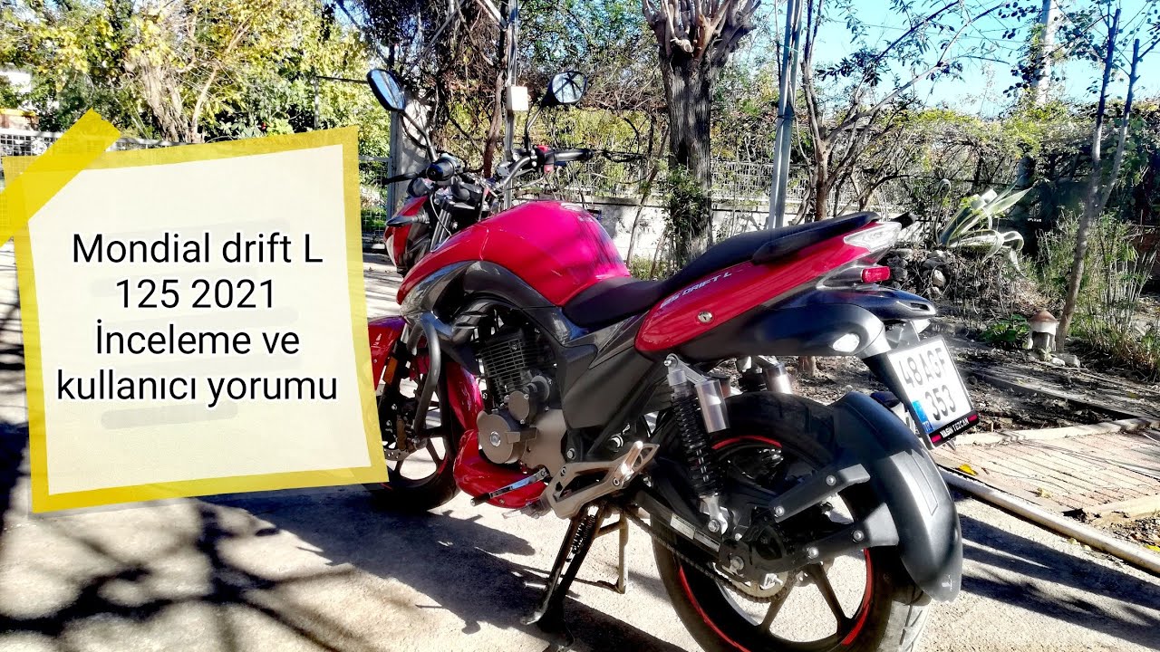 Mondial Drift L 125 2021 İnceleme Ve Kullanıcı Yorumu.