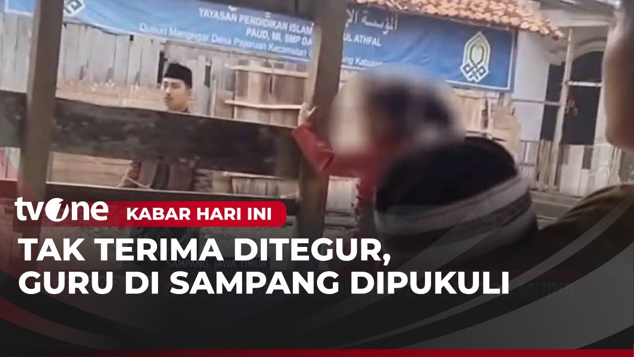 Keluarga Wali Murid Pukuli Guru di Sampang Hingga Luka | Kabar Hari Ini
